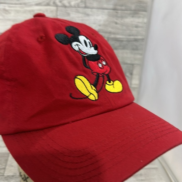 Disney store red Mickey Mouse rhinestone sparkling hat - Picture 2 of 5